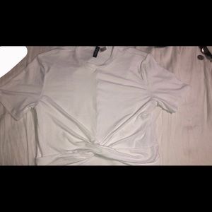 White Crop Top